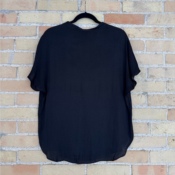 Naked Zebra Black Blouse - Picture 3 of 3